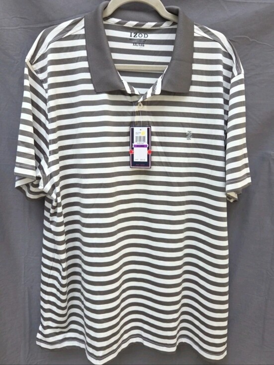 Izod Other - Izod Logo Short Sleeve Performance UPF 15 Moisture Wicking XXL Golf Polo NWT